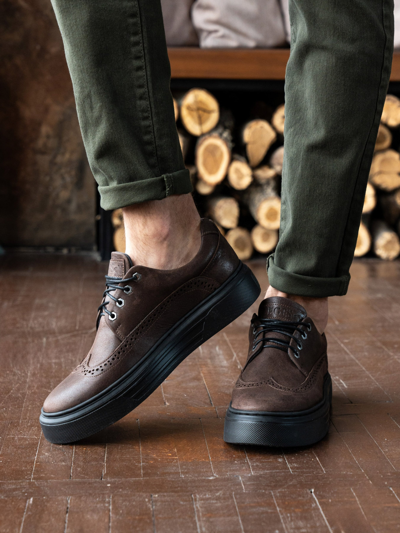 Броги Legessy модель STANLEY_COFFEE Фото