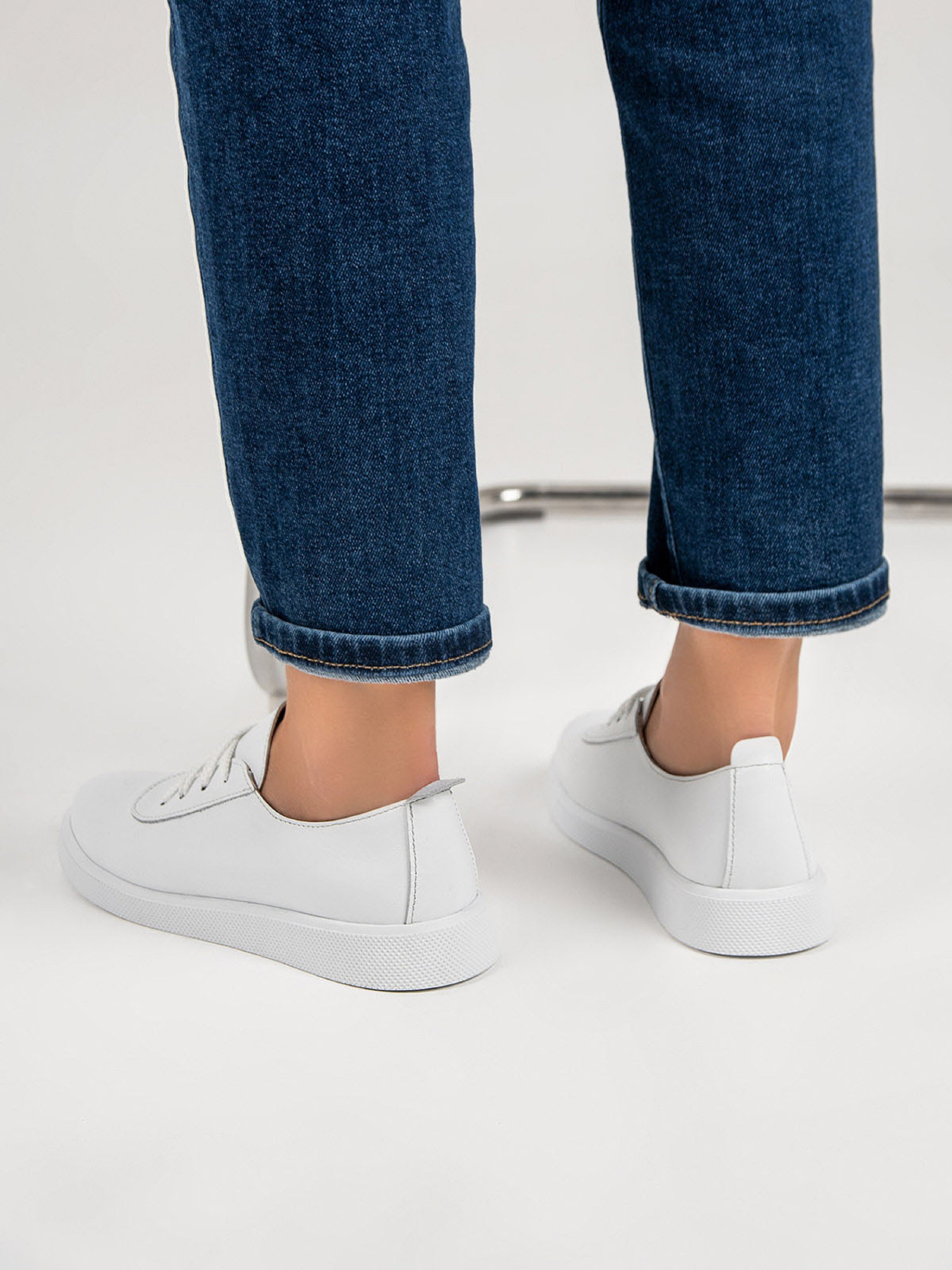 Кеды низкие ISSA Plus модель OB2-397_белый Фото