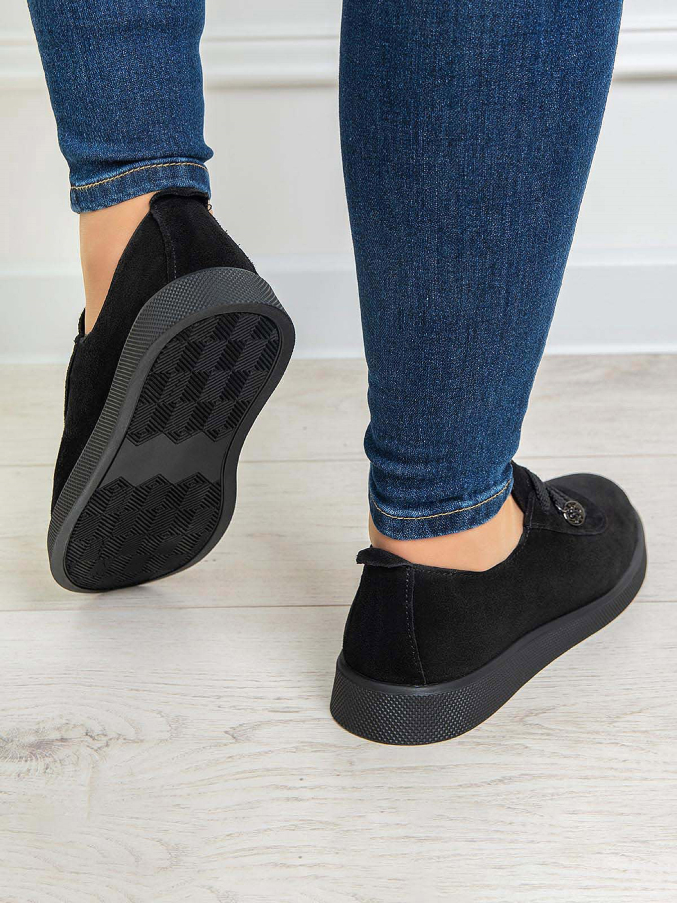 Кеды низкие ISSA Plus модель OB2-398_черный Фото