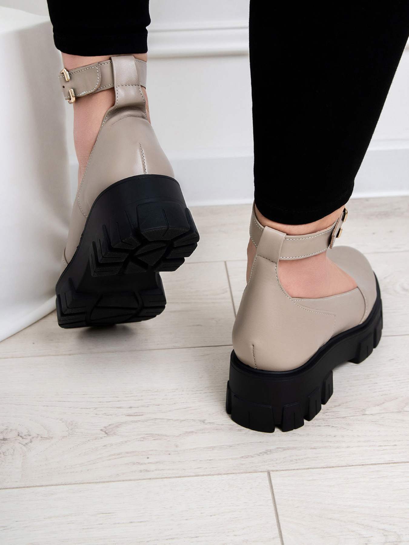 Туфли ISSA Plus модель OB2-172_бежевый Фото