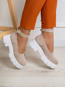 Туфлі ISSA Plus модель OB2-173_бежевый Фото