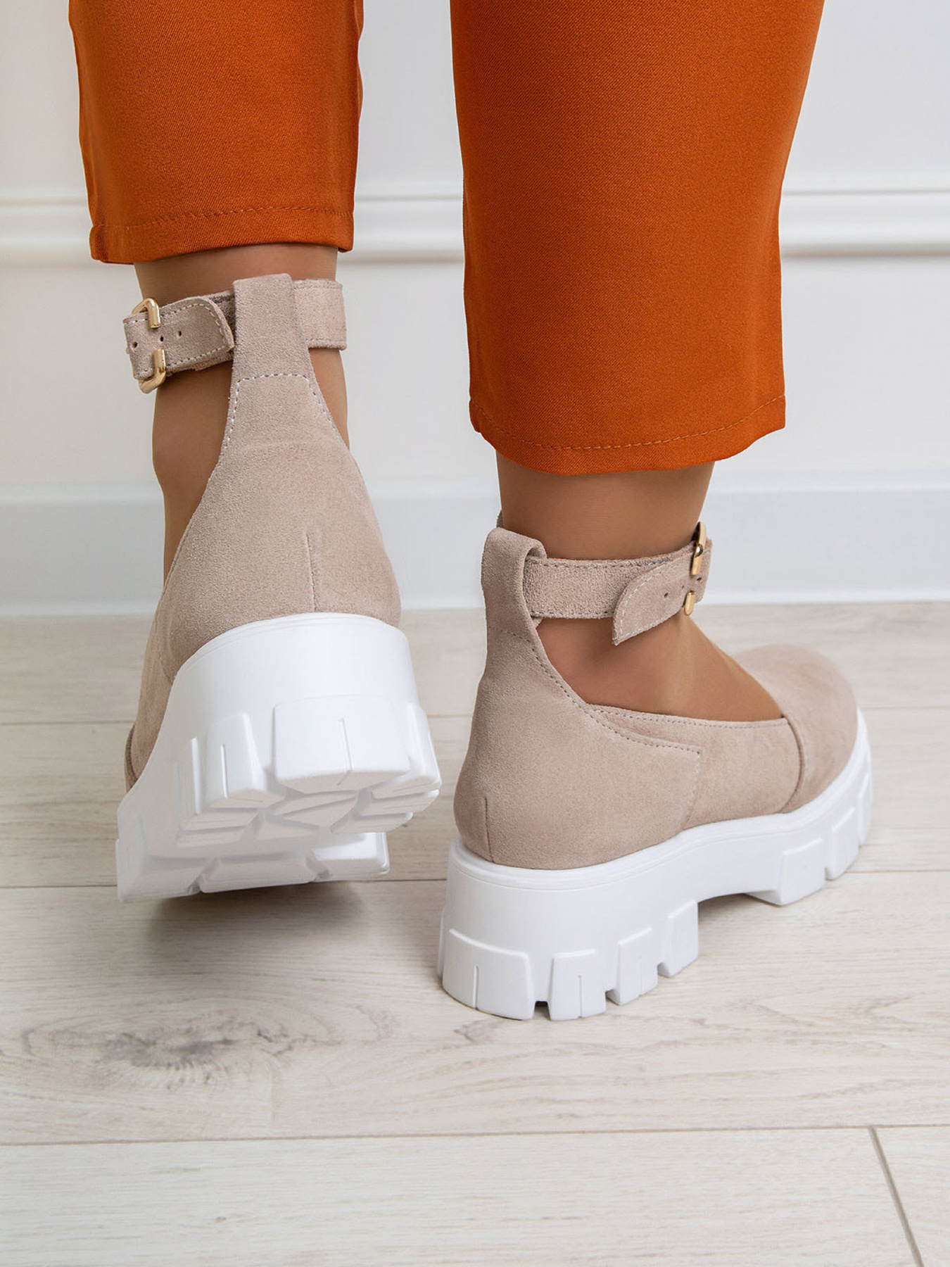 Туфли ISSA Plus модель OB2-173_бежевый Туфли ISSA Plus модель OB2-173_бежевый Фото