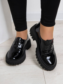 Оксфорды ISSA Plus модель OB2-399_черный Фото