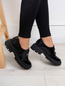 Оксфорды ISSA Plus модель OB2-399_черный Фото