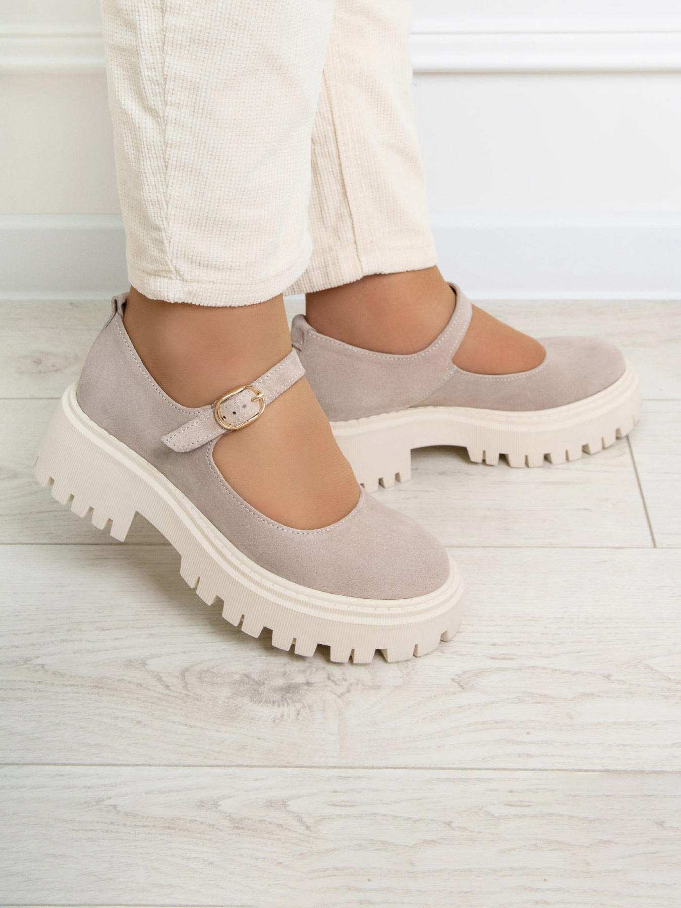 Туфли ISSA Plus модель OB2-403_бежевый Фото