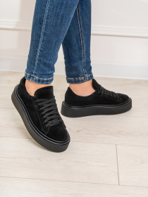 Кеди низькі ISSA Plus модель OB2-408_черный Фото