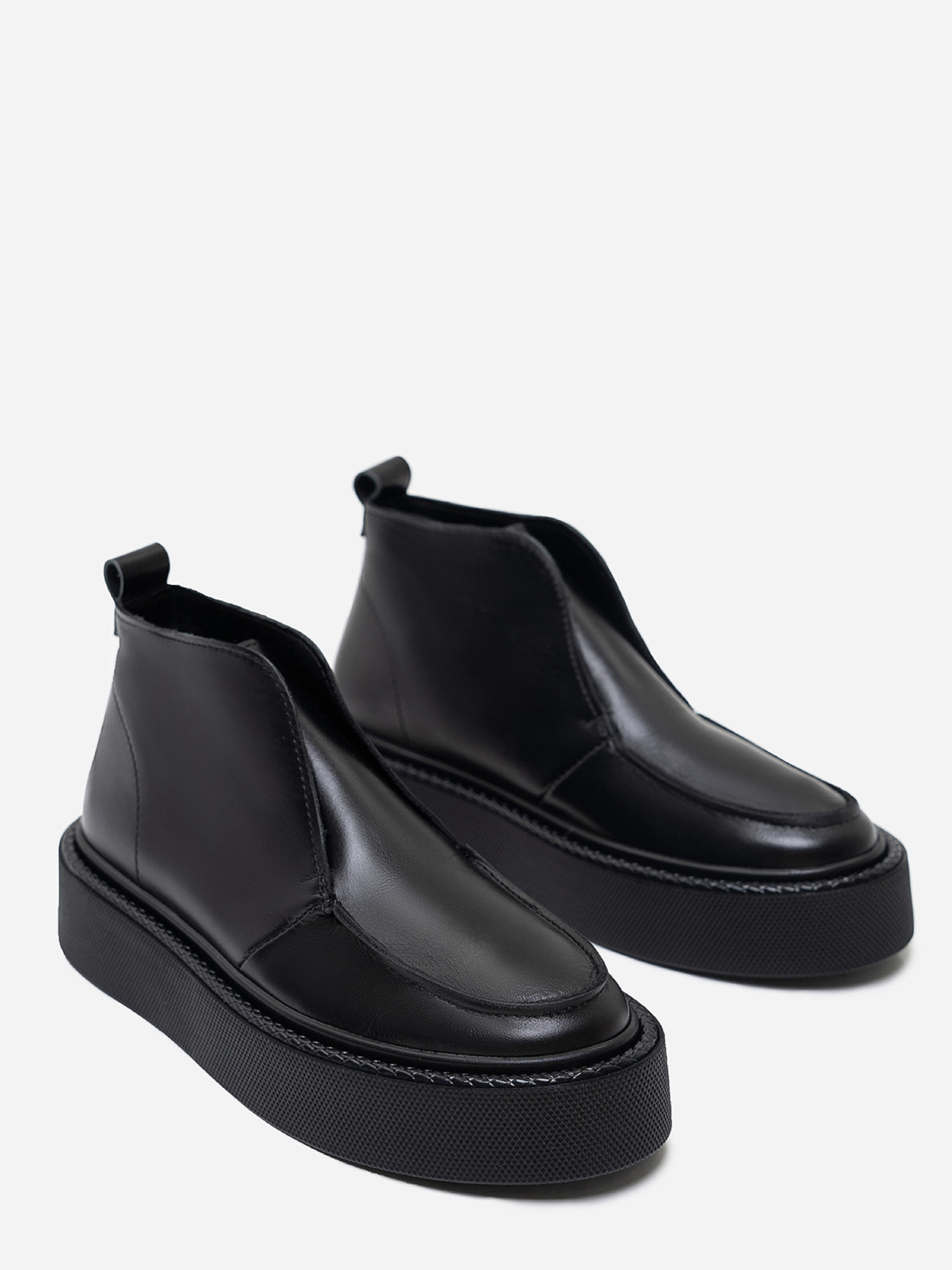 Полуботинки ISSA Plus модель OB2-400_черный Фото