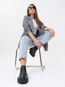 Полуботинки ISSA Plus модель OB2-400_черный Фото