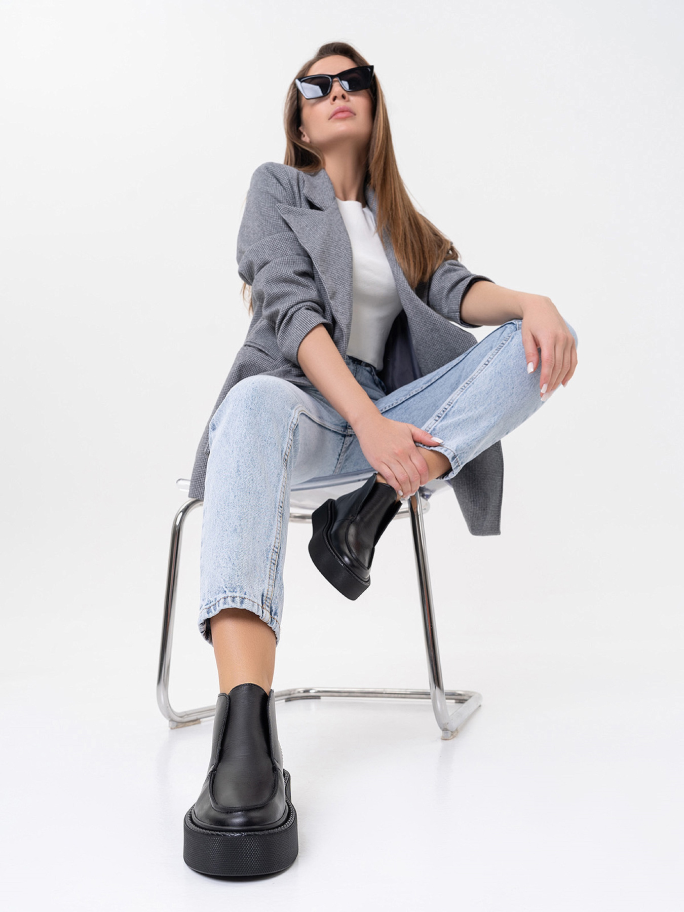 Черевики ISSA Plus модель OB2-400_черный Фото