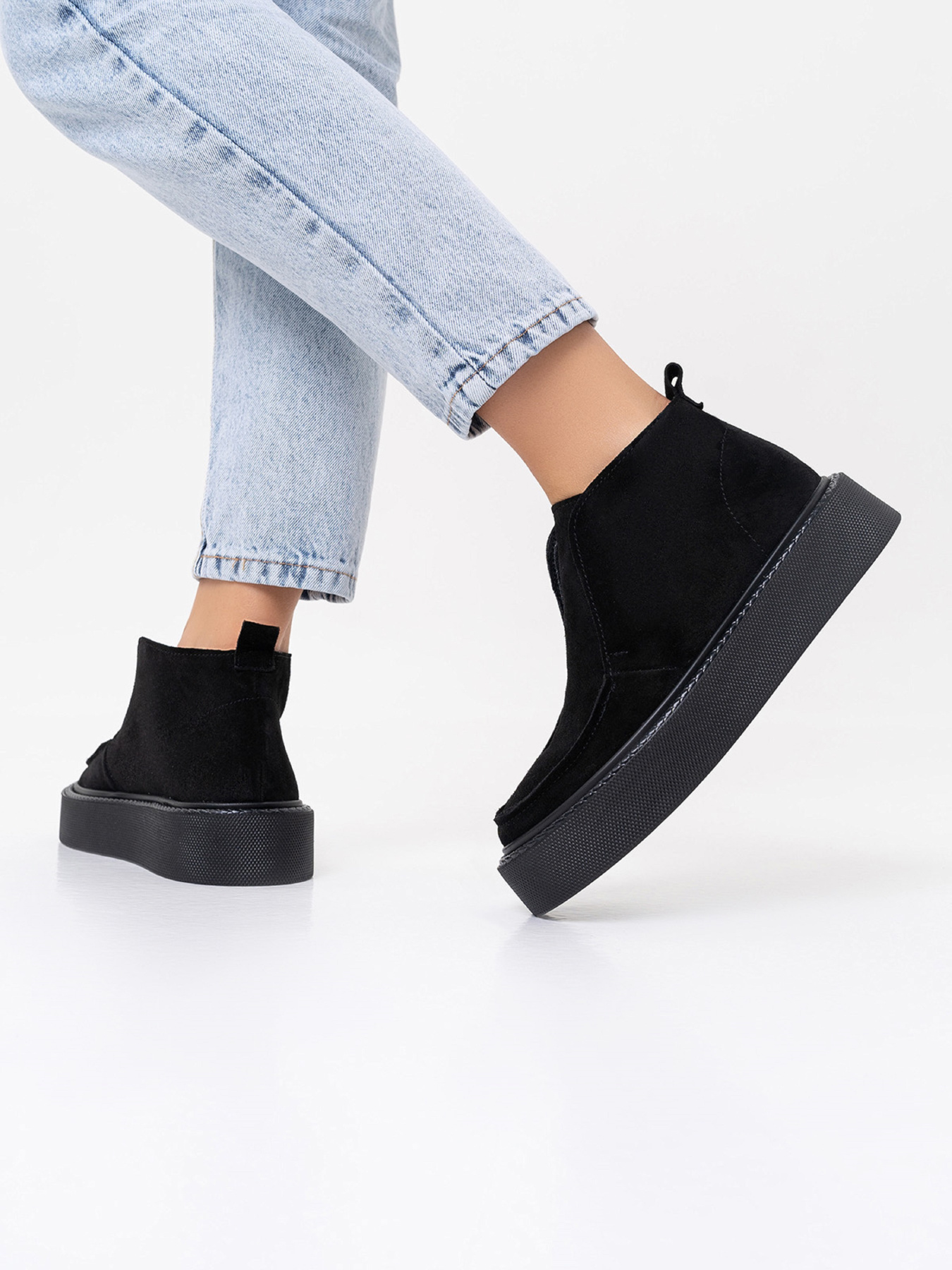 Напівчеревики ISSA Plus модель OB2-401_черный Фото