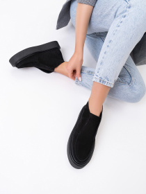 Лоферы ISSA Plus модель OB2-401_черный Лоферы ISSA Plus модель OB2-401_черный Фото