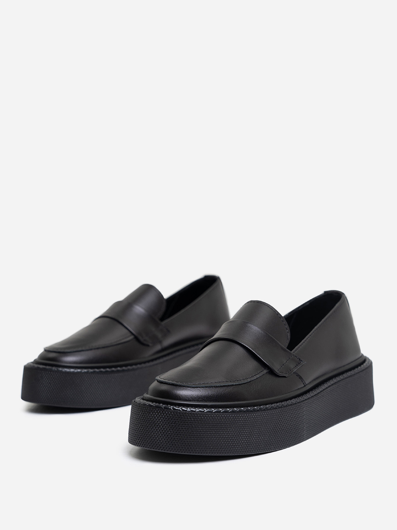 Лоферы ISSA Plus модель OB2-404_черный Фото