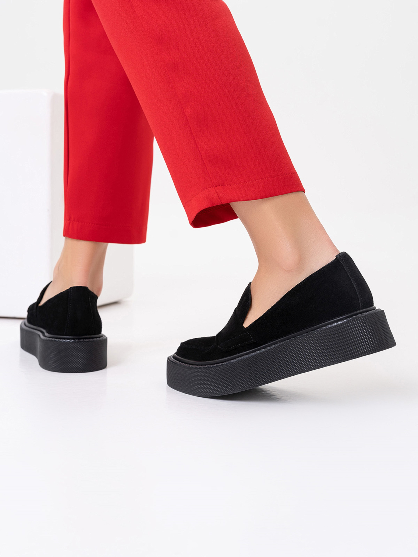 Лоферы ISSA Plus модель OB2-405_черный Фото