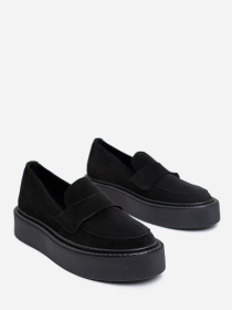 Лоферы ISSA Plus модель OB2-405_черный Фото