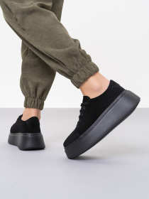 Кеди низькі ISSA Plus модель OB2-409_черный Фото