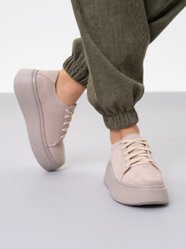 Кеди низькі ISSA Plus модель OB2-409_бежевый Фото