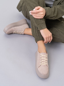 Кеди низькі ISSA Plus модель OB2-409_бежевый Фото