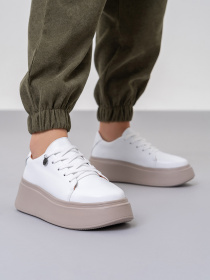 Кеди низькі ISSA Plus модель OB2-410_белый Кеди низькі ISSA Plus модель OB2-410_белый Фото