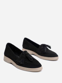 Лоферы ISSA Plus модель OB2-412_черный Фото