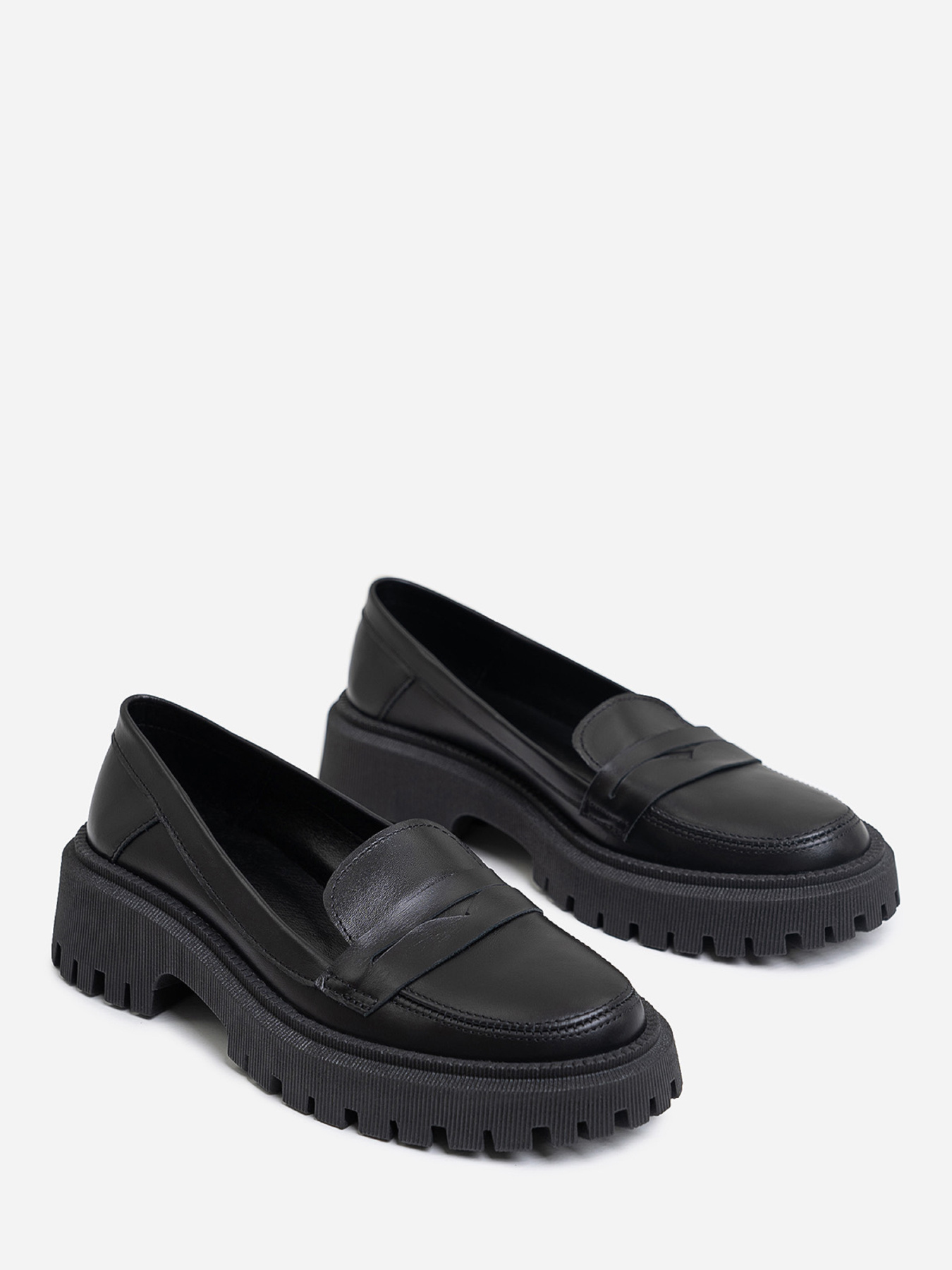 Лоферы ISSA Plus модель OB2-414_черный Фото