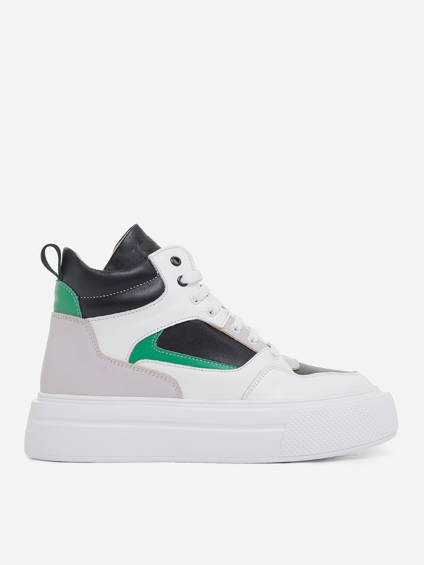 Кеды высокие ISSA Plus модель OB2-420_белый Фото