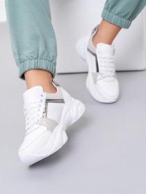 Кросівки повсякденні ISSA Plus модель OB2-421_белый Фото