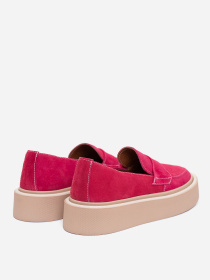 Лоферы ISSA Plus модель OB2-405_розовый Фото