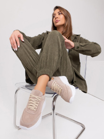 Кросівки повсякденні ISSA Plus модель OB2-411_бежевый Фото