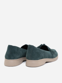 Лоферы ISSA Plus модель OB2-412_зеленый Фото