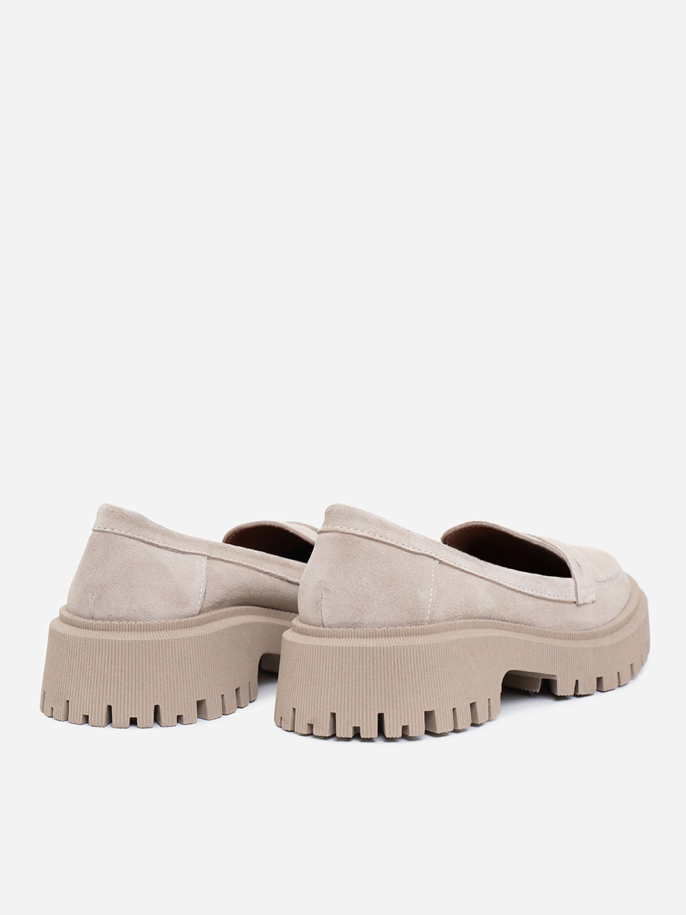 Лоферы ISSA Plus модель OB2-415_бежевый Фото