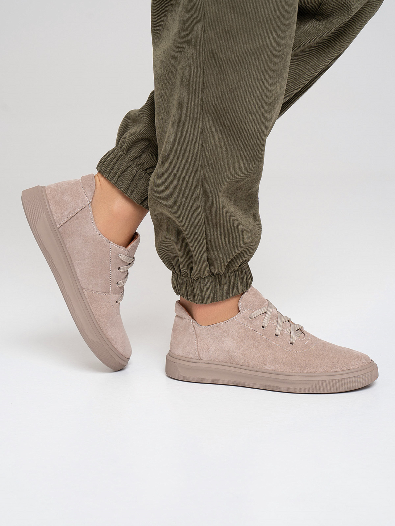 Кеды низкие ISSA Plus модель OB2-418_бежевый Фото