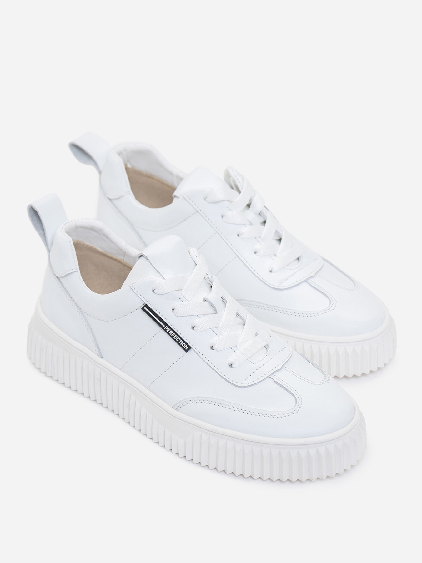 Кеды низкие ISSA Plus модель OB2-423_белый Фото