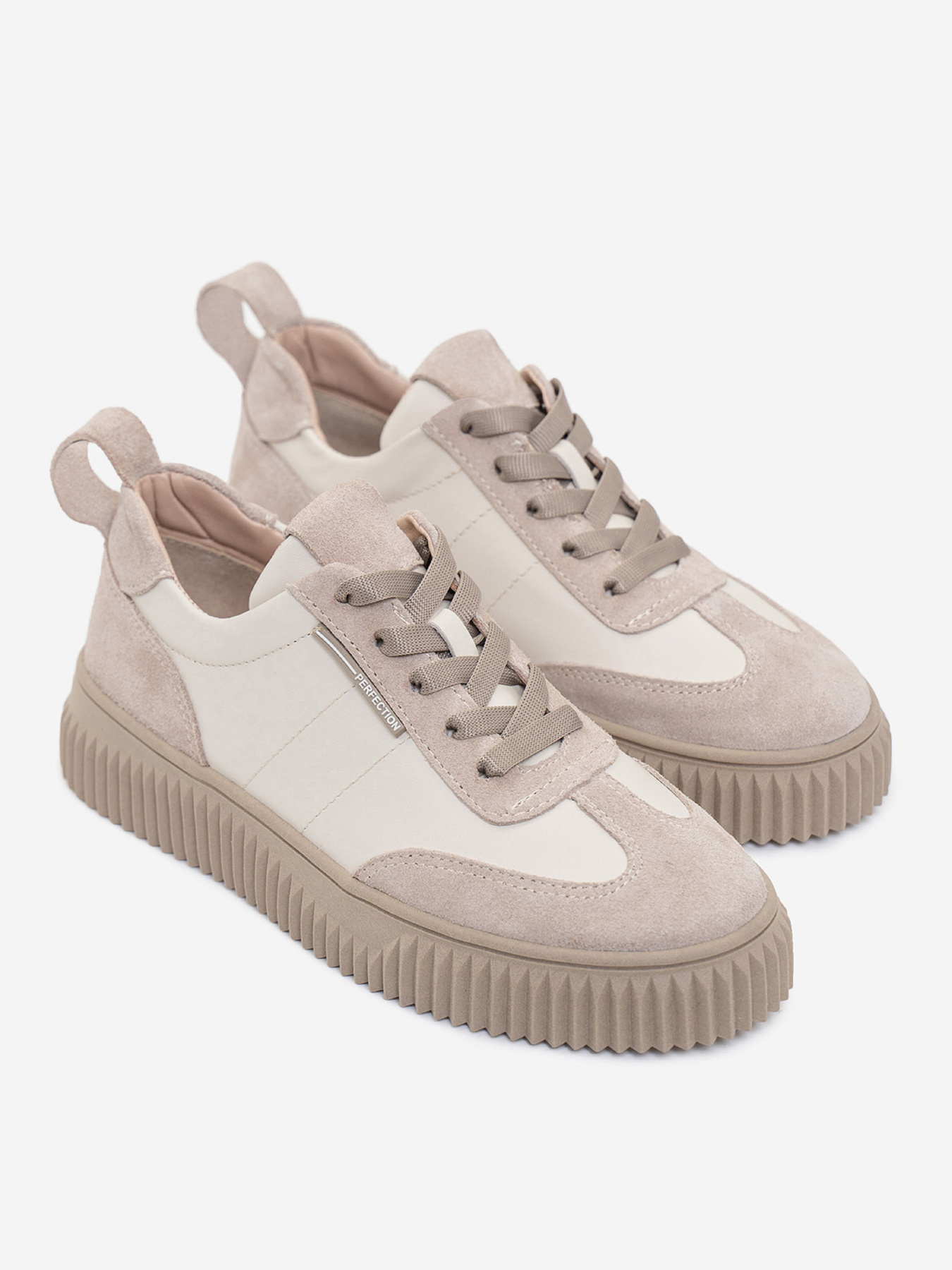 Кеди низькі ISSA Plus модель OB2-424_бежевый Фото