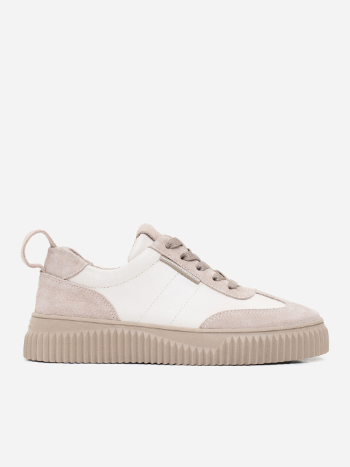 Кеды низкие ISSA Plus модель OB2-424_бежевый Фото