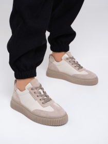 Кеди низькі ISSA Plus модель OB2-424_бежевый Фото