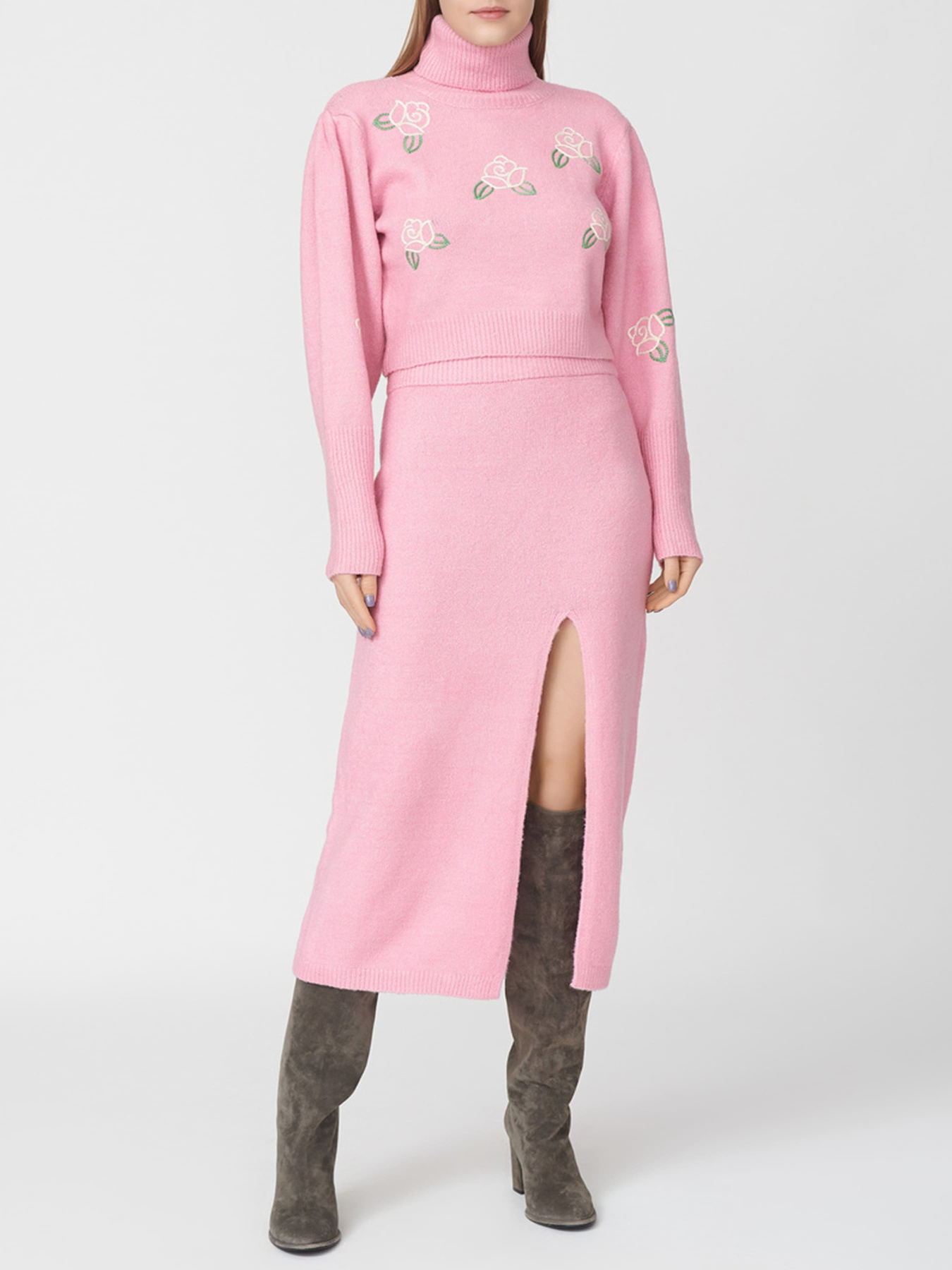 Спідниця міді NOSECRETS 1 модель 223NS021 Спідниця міді NOSECRETS 1 модель 223NS021 Фото