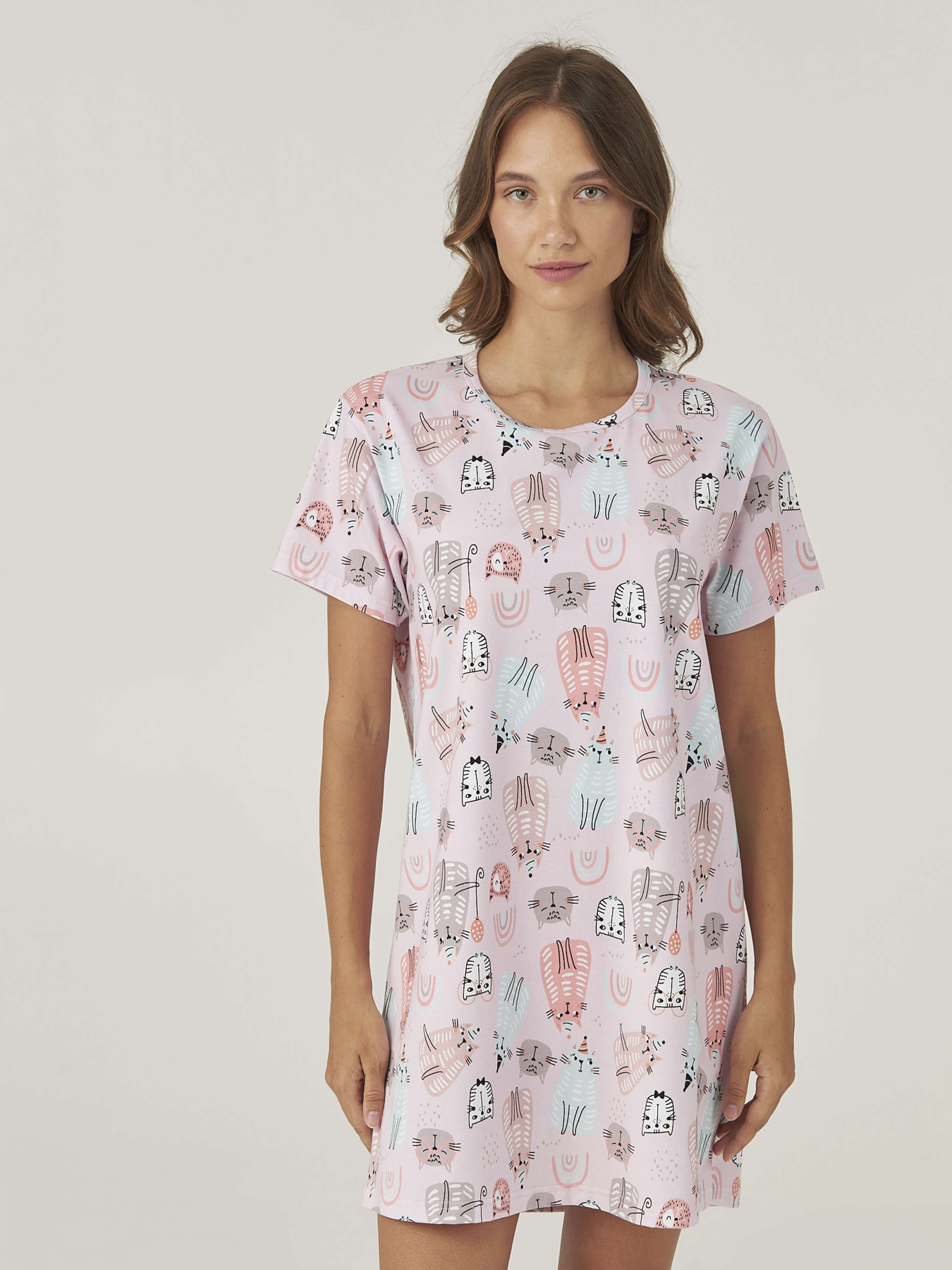 Нічна сорочка Ellen модель LDK129-05-01 Нічна сорочка Ellen модель LDK129-05-01 Фото