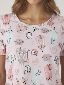 Нічна сорочка Ellen модель LDK129-05-01 Нічна сорочка Ellen модель LDK129-05-01 Фото