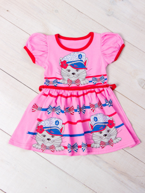 Сукня міні Носи своє модель 6089-001-33-rozhevij-kotiki Фото