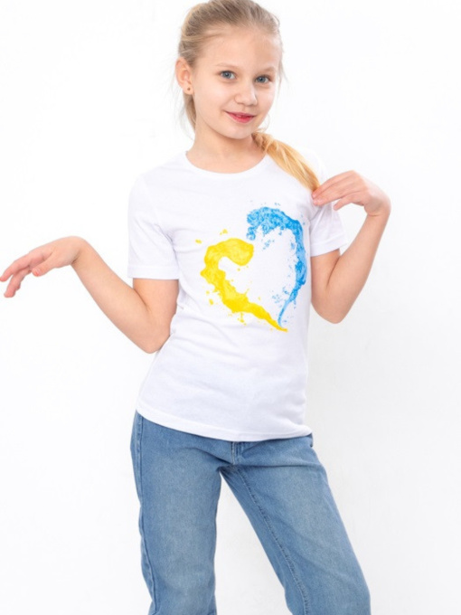 Футболка Носи своє модель 6021-t-serce-blij Фото