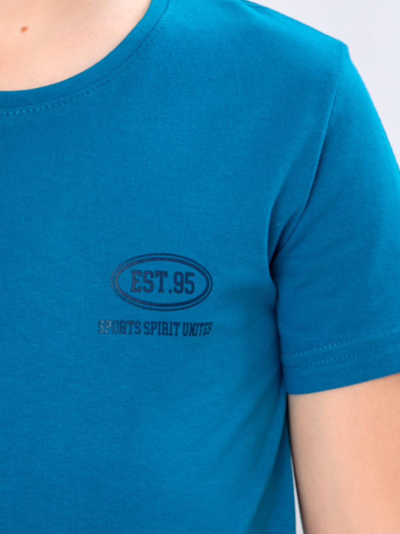 Футболка Носи своє модель 6021-1-temno-bryuzovij-95 Фото