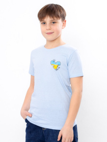 Футболка Носи своє модель 6021-serce-svtlo-blakitnij Фото