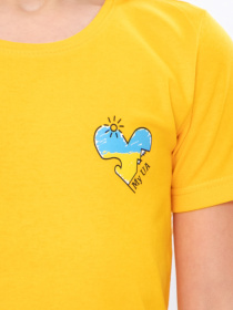 Футболка Носи своє модель 6021-serce-burshtin Фото