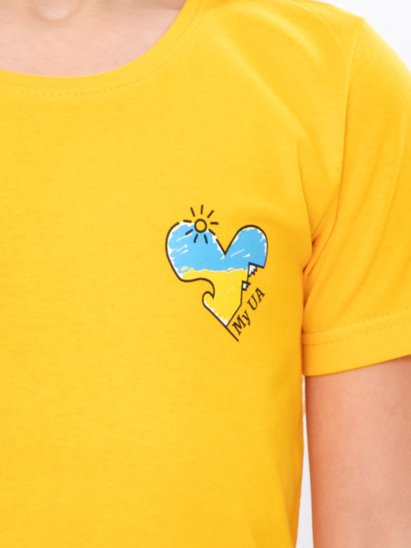 Футболка Носи своє модель 6021-serce-burshtin Фото