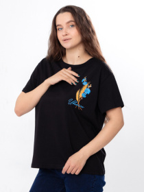Футболка Носи своє модель 8127-001-33-chornij-voloshki Фото