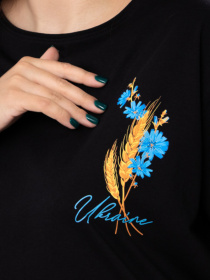 Футболка Носи своє модель 8127-001-33-chornij-voloshki Фото