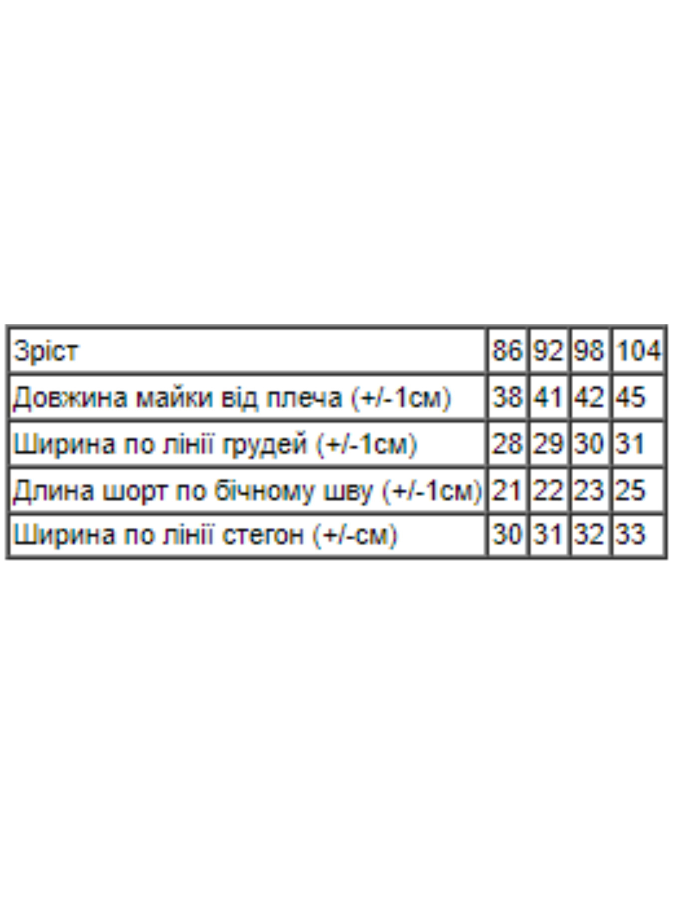 Повседневный костюм Носи своє модель 6202-002-chornilxno-sinj-zrki Фото
