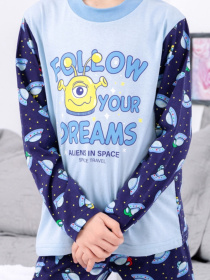 Пижама Носи своє модель 6076-002-33-4-kosmos-temno-sinj Фото