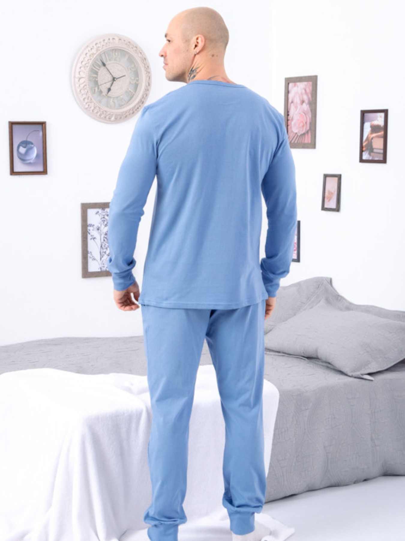 Піжама Носи своє модель 8269-001-33-1-temno-blakitnij Фото