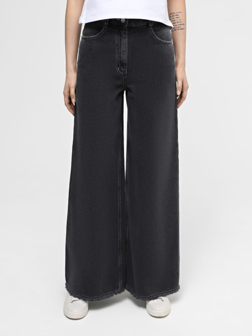 Широкие джинсы A.G.N.A модель AG-2017-G Фото